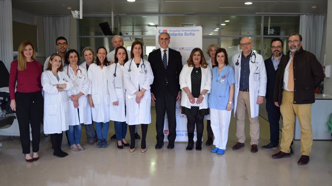 Uno de cada cuatro pacientes de diálisis del Infanta Sofía se trata en domicilio