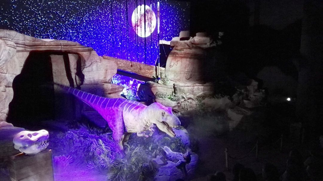 T-Rex en el nuevo espectáculo T-Rex en el nuevo espectáculo
