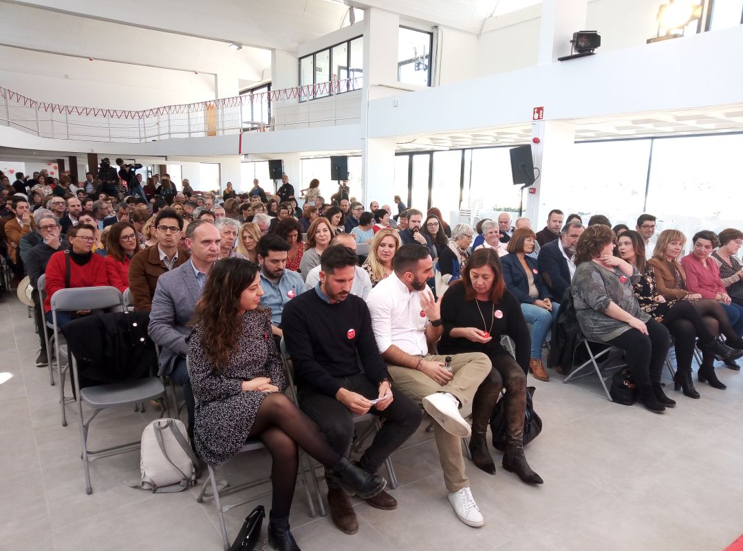 Acto de presentación de candidatos del PSOE Acto de presentación de candidatos del PSOE