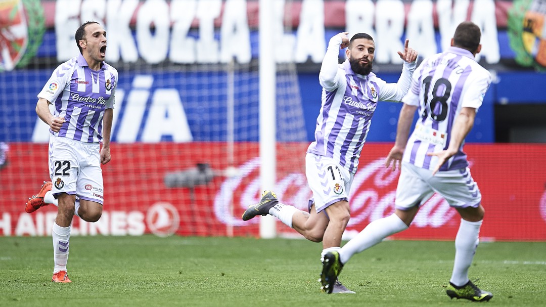 Un final de locura le da la victoria al Valladolid