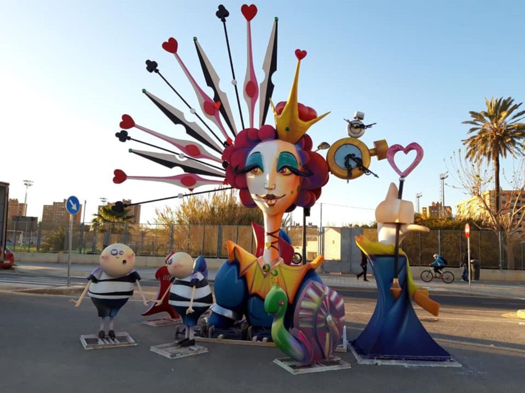 El talento fallero de Elda se luce en Valencia El talento fallero de Elda se luce en Valencia