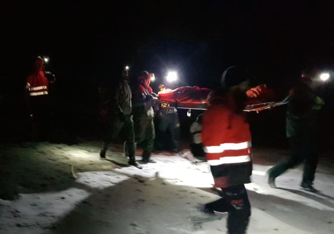 Rescatados los 25 excursionistas gallegos perdidos en Palombera