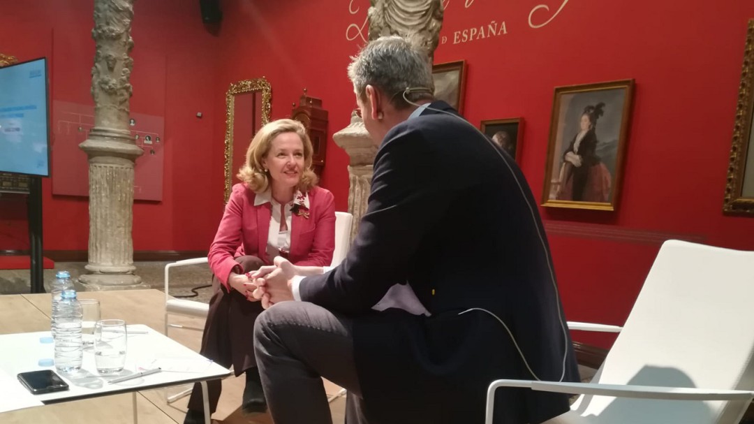 Nadia Calviño descarta que exista riesgo de recesión en la economía española