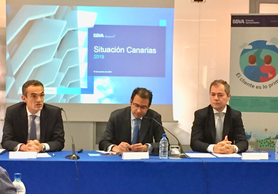 BBVA prevé que Canarias seguirá creciendo un 2,4 este año y un 1,8 en 2020