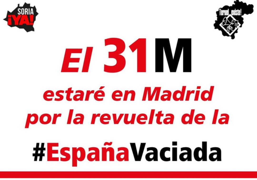 Más de 1.500 sorianos han comprado su billete de autobús para acudir a la Revuelta de la España Vaciada