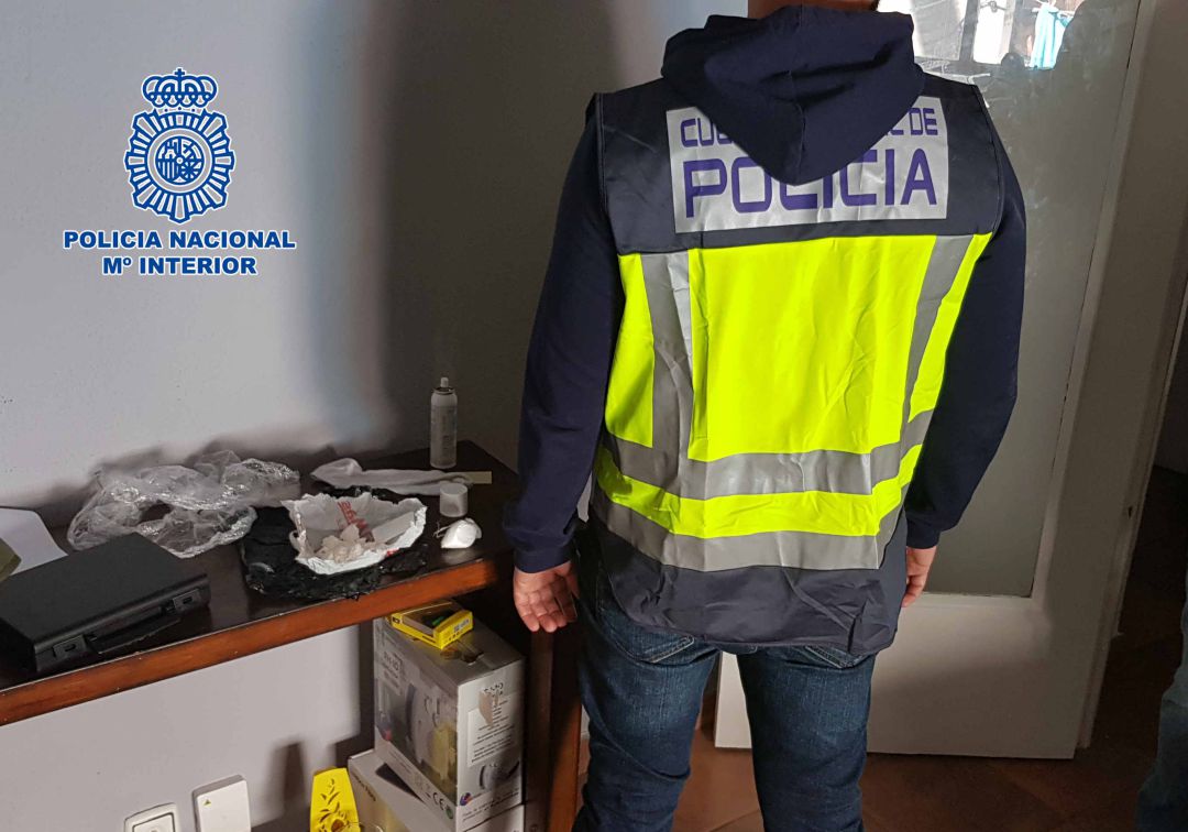 La Policía Nacional desarticula un grupo delictivo que distribuía cocaína en Talavera, Cáceres y Ávila