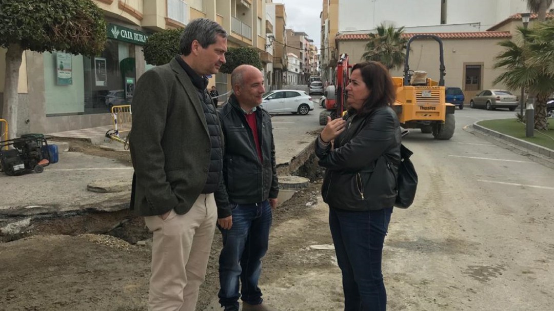 El Paseo Marítimo de La Rábita renovará toda la red de saneamiento