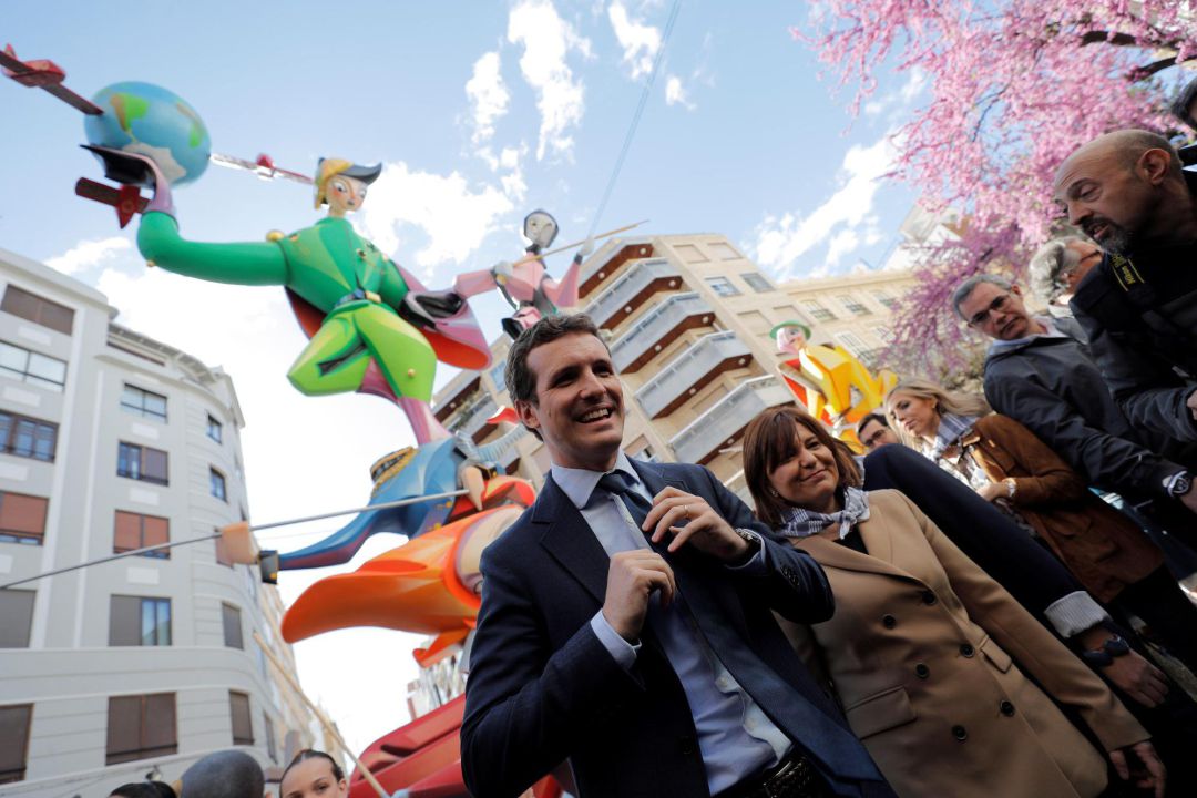Pablo Casado e Isabel Bonig Pablo Casado e Isabel Bonig