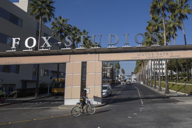 Los estudios de la Fox en Los Ángeles (California). Los estudios de la Fox en Los Ángeles (California).