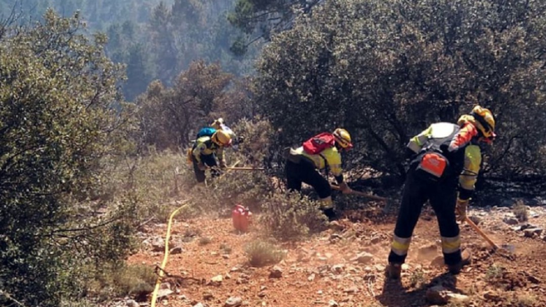 Extinguido el incendio de Paterna