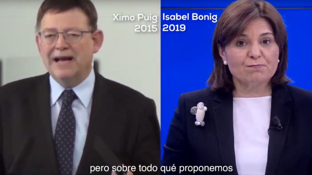Bonig vuelve a pedirle el 'cara a cara' a Puig