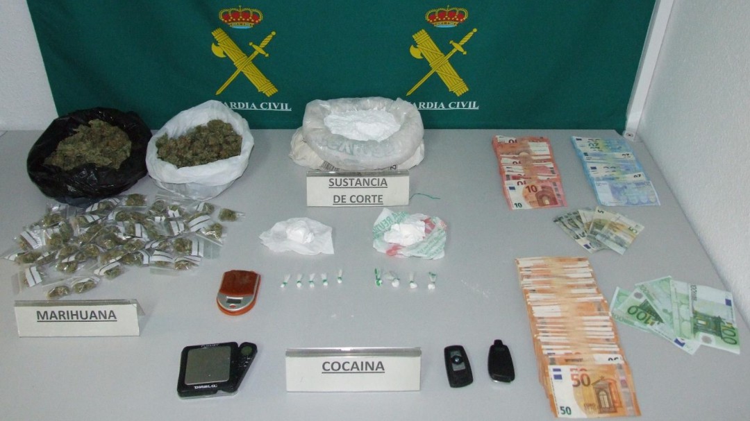 Nueve detenidos por venta de droga