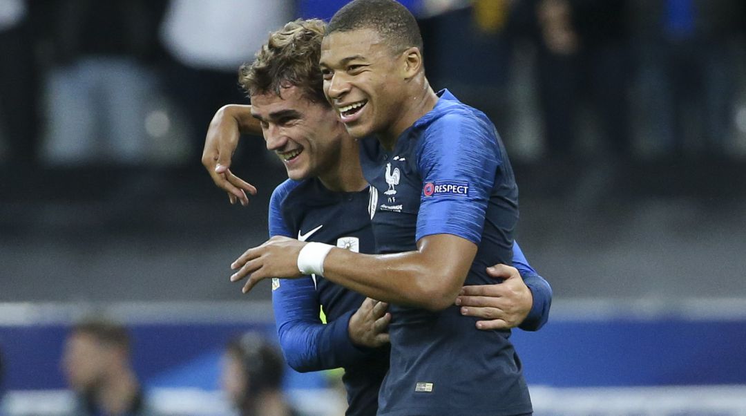 Griezmann y Mbappé Griezmann y Mbappé