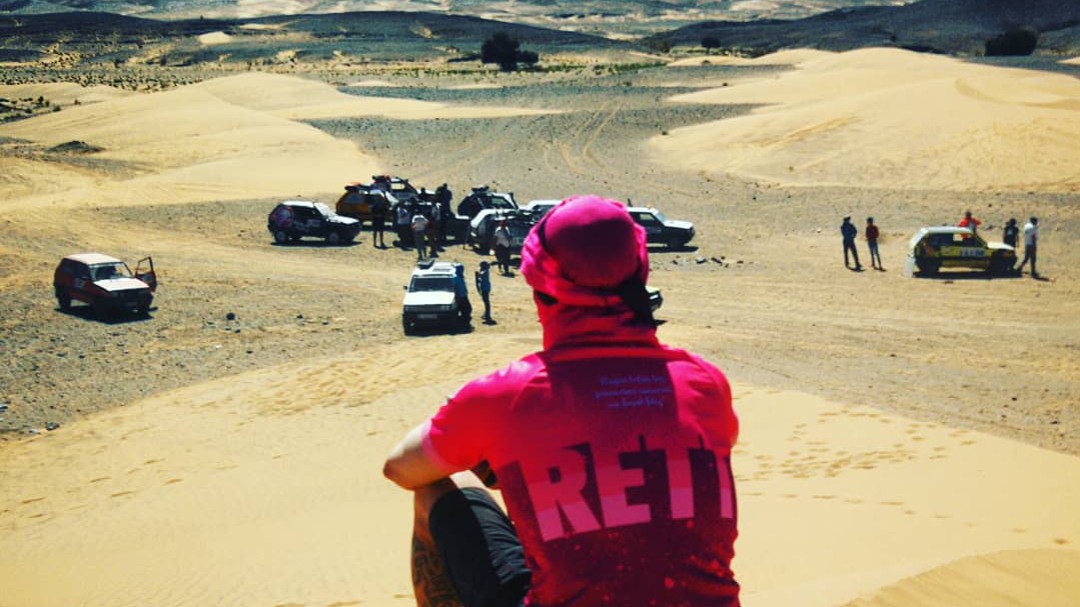 En Panda por el desierto
