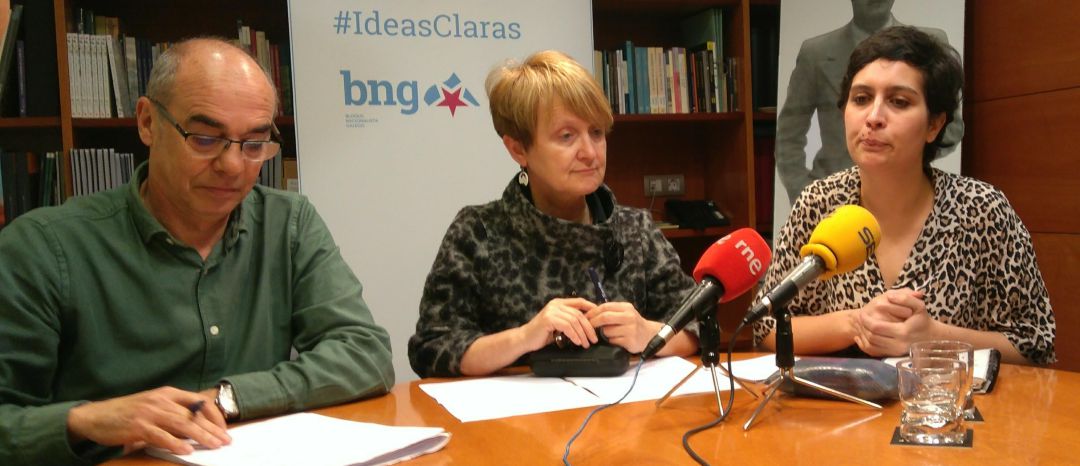 Rueda de prensa del BNG Rueda de prensa del BNG
