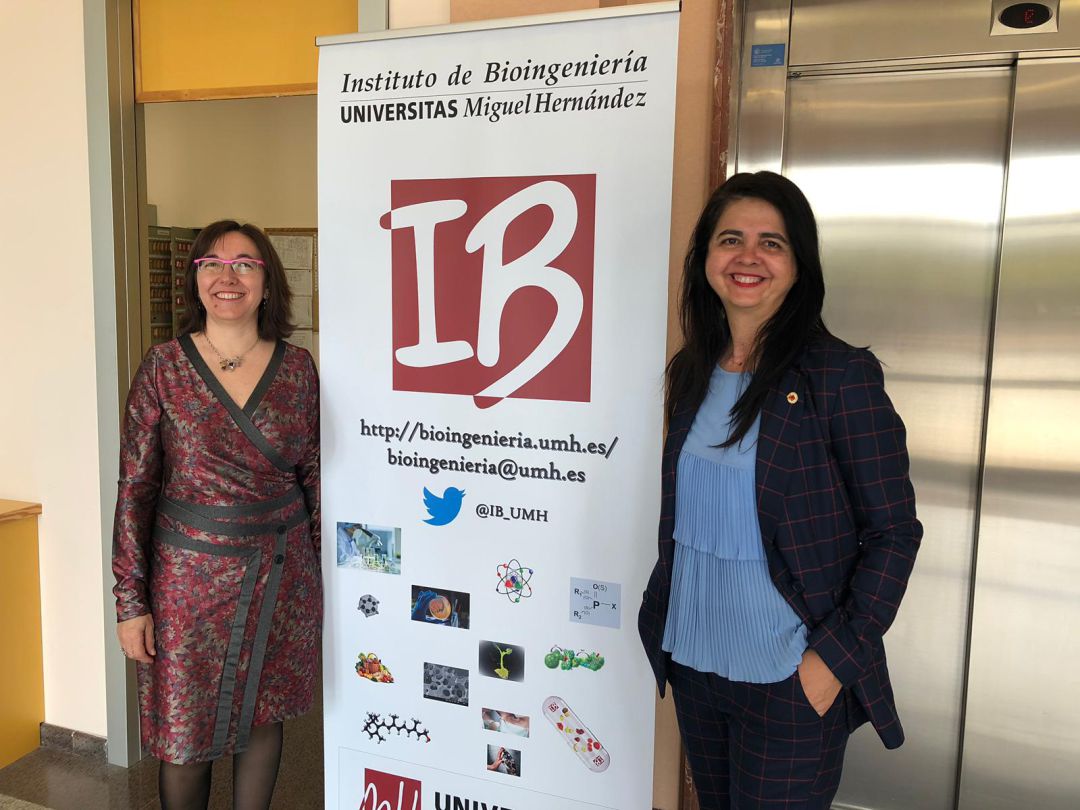 Las investigadoras Concepción Gimeno Floría y Ángela Sastre Santos Las investigadoras Concepción Gimeno Floría y Ángela Sastre Santos