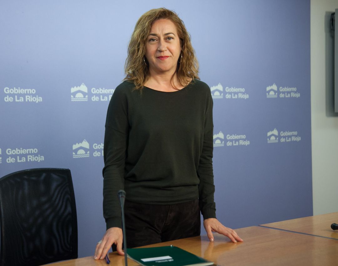 La portavoz del gobierno, Begoña Martínez La portavoz del gobierno, Begoña Martínez