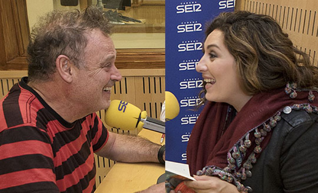 Pablo Carbonell y Estrella Morente, en Ser Andaluces Pablo Carbonell y Estrella Morente, en Ser Andaluces