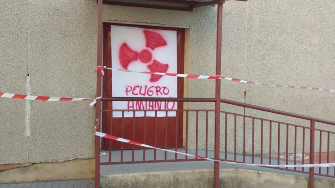 Todas las pruebas de amianto en colegios han dado negativas