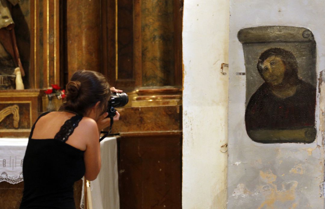 El 'eccehomo' de Borja, en Zaragoza El 'eccehomo' de Borja, en Zaragoza