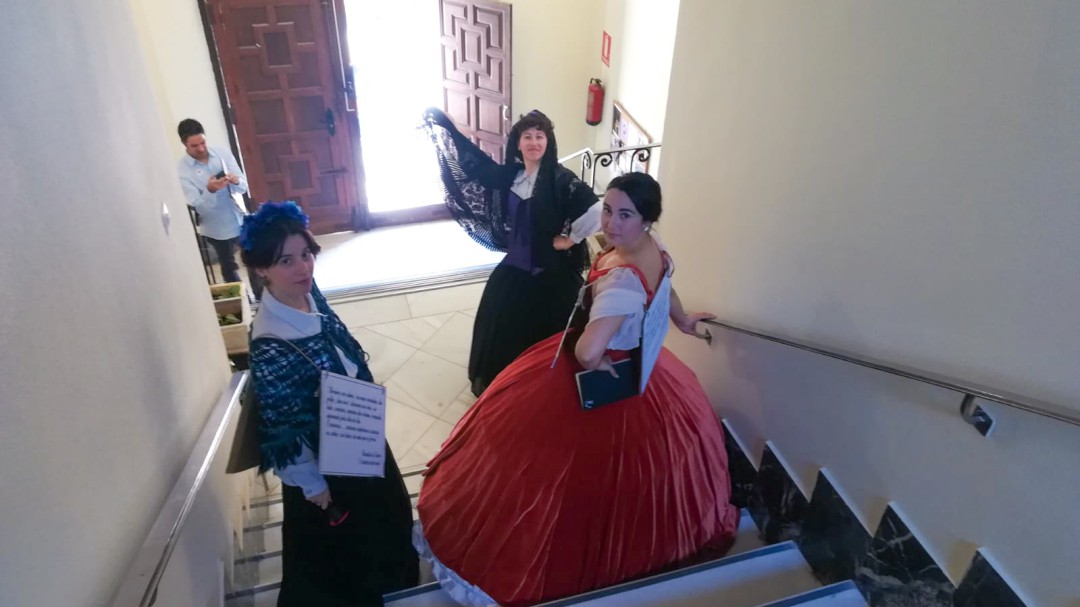 Las mujeres también escriben la calle Huertas