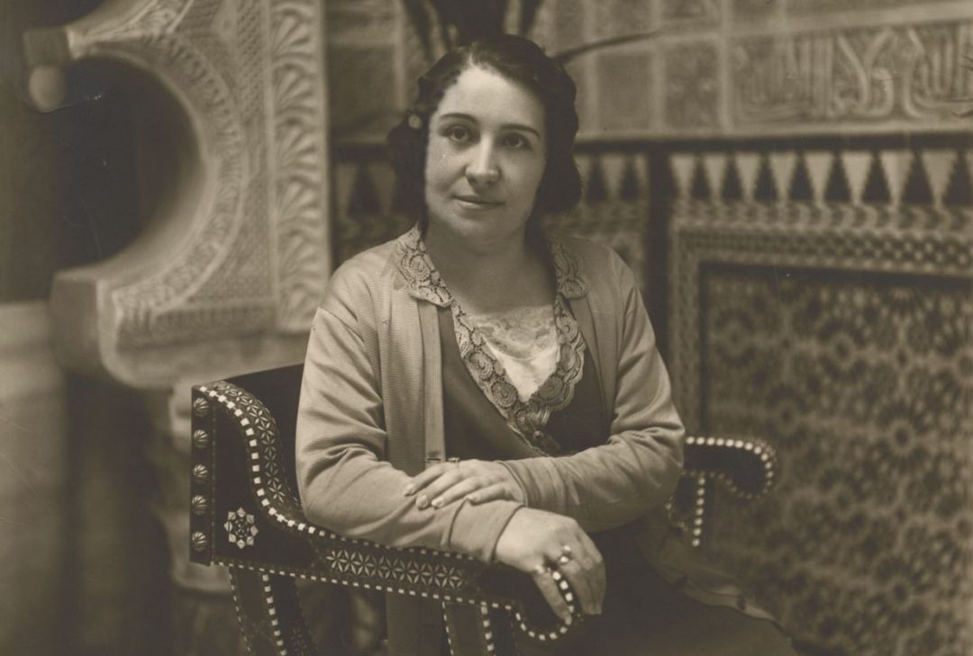 En la imagen la fotógrafa granadina María Señán Aldeondo en su estudio Cordobés de la plaza del Triunfo. Foto Nicasia Aldeondo En la imagen la fotógrafa granadina María Señán Aldeondo en su estudio Cordobés de la plaza del Triunfo. Foto Nicasia Aldeondo