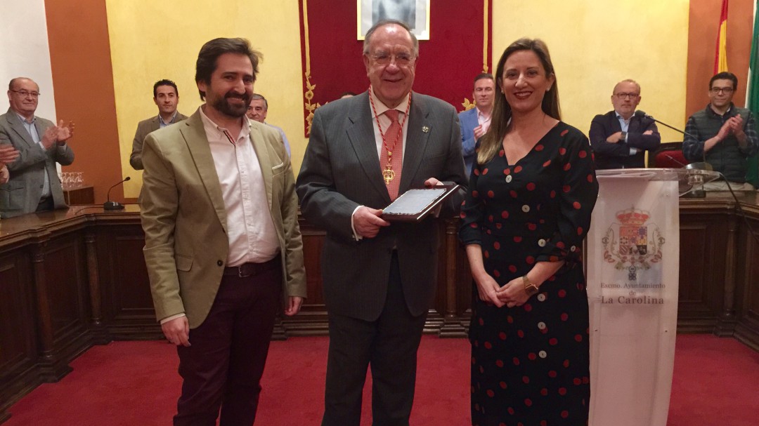 Guillermo Sena Medina ya es Hijo Adoptivo de La Carolina