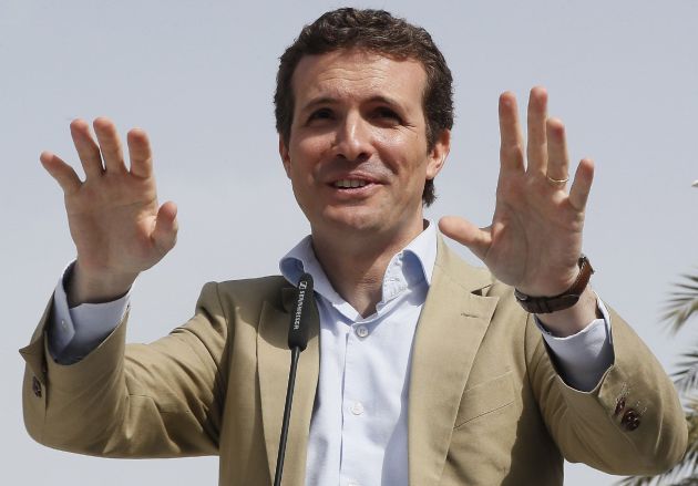 El líder del PP, Pablo Casado.