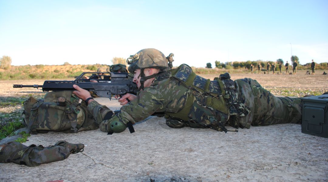 Fallece de un disparo un legionario durante unas maniobras en Agost Fallece de un disparo un legionario durante unas maniobras en Agost