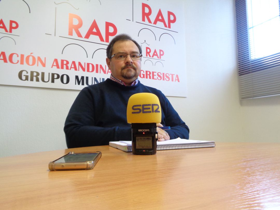 Eusebio Martín, portavoz de RAP Eusebio Martín, portavoz de RAP