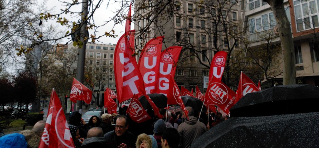 Una movilización del sindicato Una movilización del sindicato
