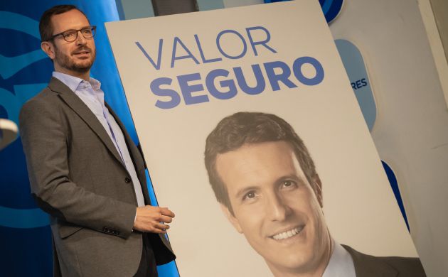 Presentación del eslogan de campaña del PP para las próximas elecciones generales. Presentación del eslogan de campaña del PP para las próximas elecciones generales.