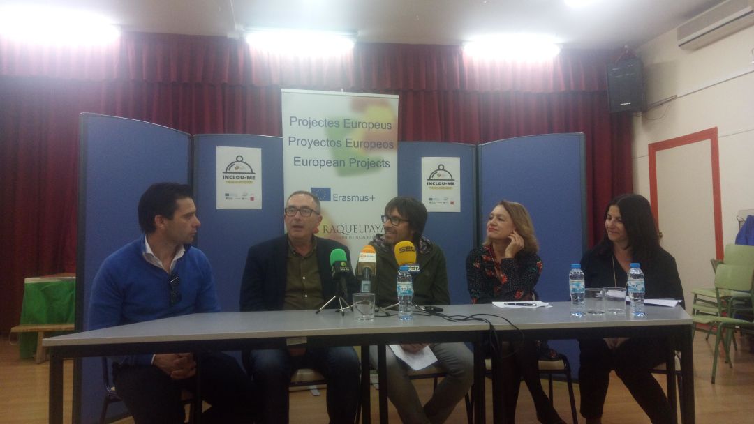Presentación de la jornada 'Inclou-me'. Presentación de la jornada 'Inclou-me'.
