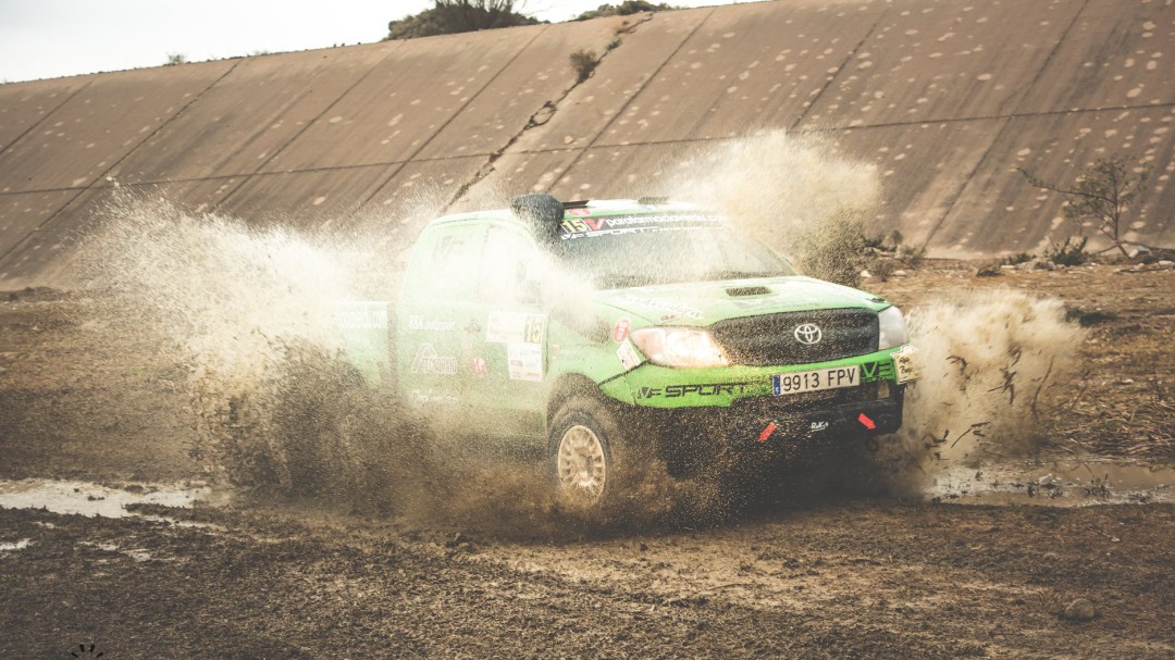 Víctor Verdú volvió a la competición en el Nacional de Rally TT