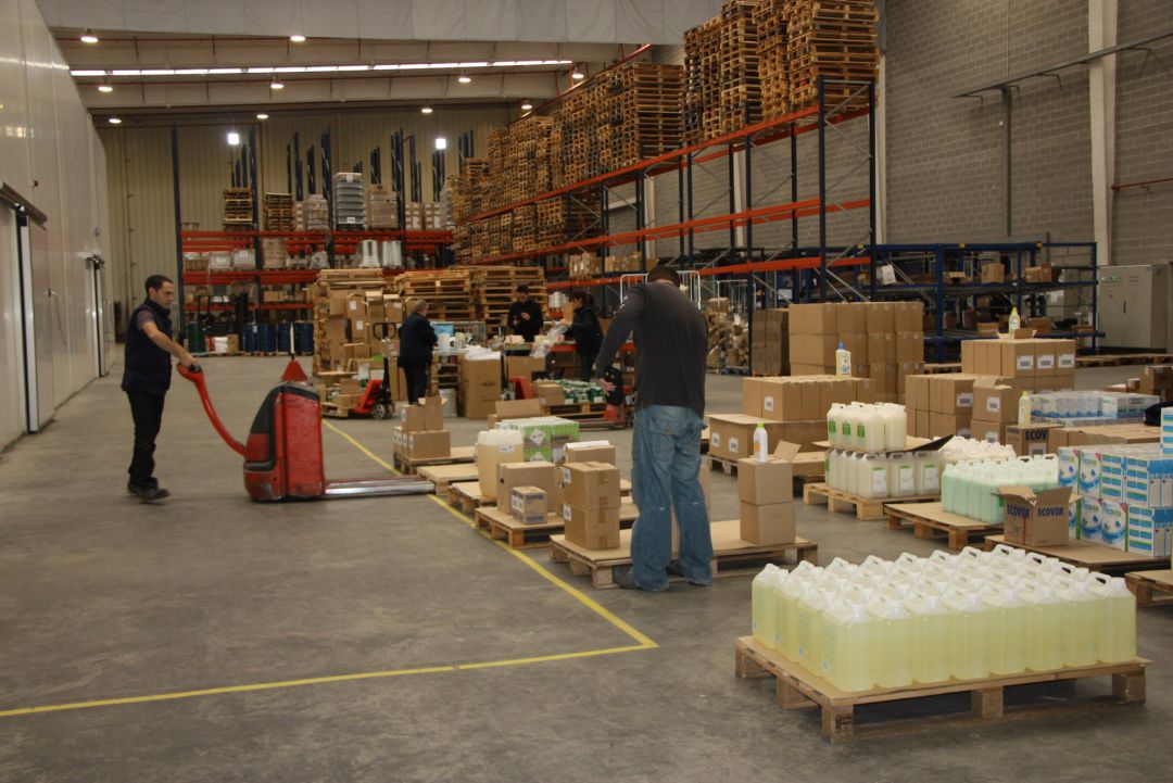 Imatge d'arxiu de l'interior de l'empresa Biospirit de Celrà Imatge d'arxiu de l'interior de l'empresa Biospirit de Celrà