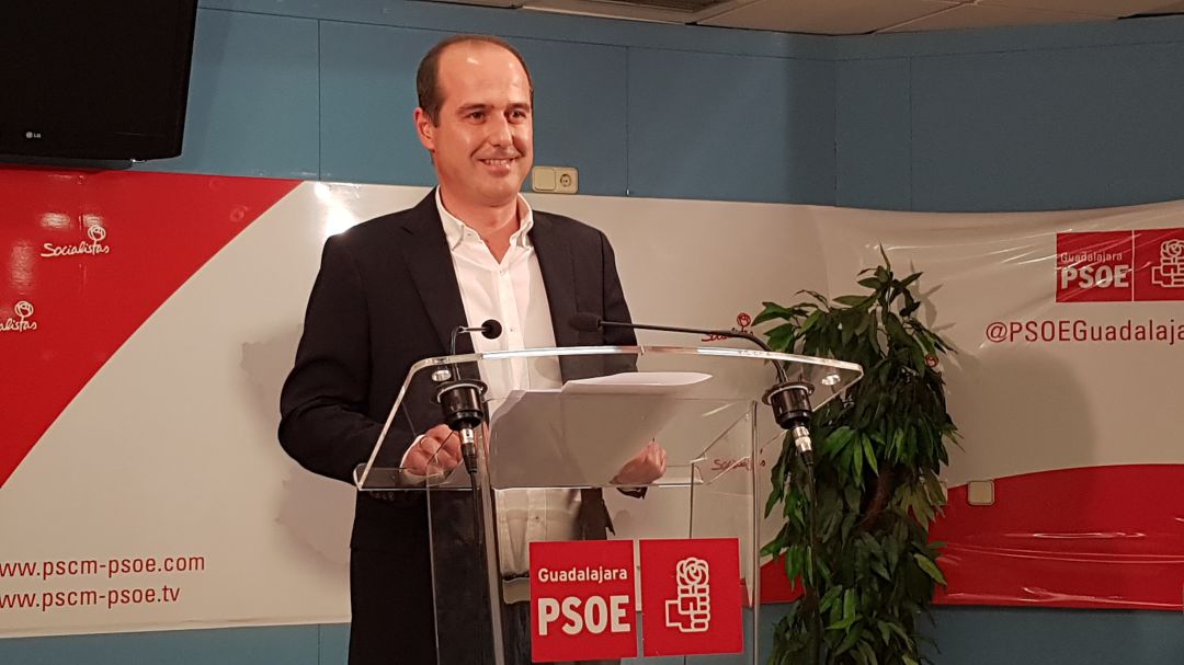 Alberto Rojo candidato PSOE alcaldía Guadalajara Alberto Rojo candidato PSOE alcaldía Guadalajara