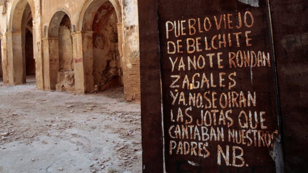 El frente de Aragón a través de las calles de Belchite