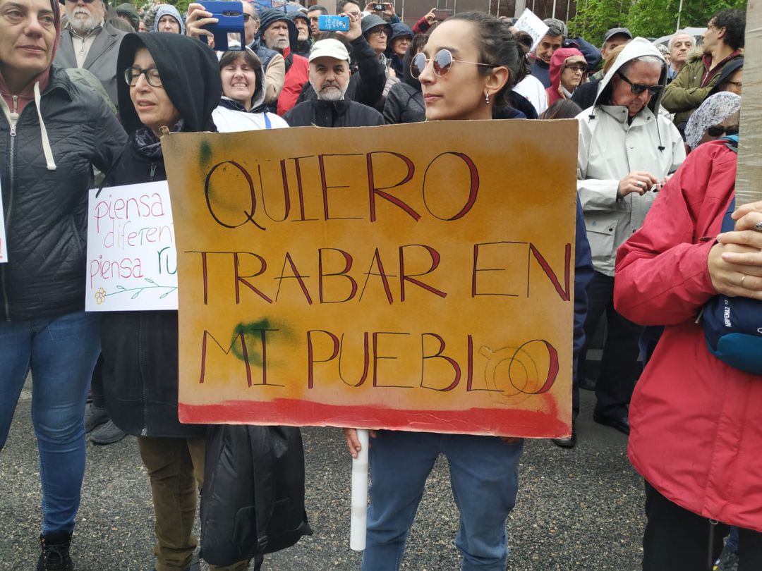 Vecinos de Soria en la manifestación de la "Revuelta de la España vaciada" Vecinos de Soria en la manifestación de la "Revuelta de la España vaciada"