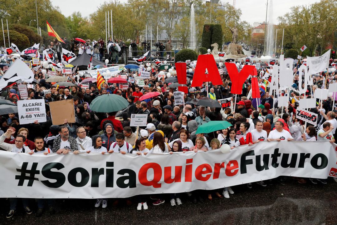 Multitudinaria marcha de la 'España Vaciada' Multitudinaria marcha de la 'España Vaciada'