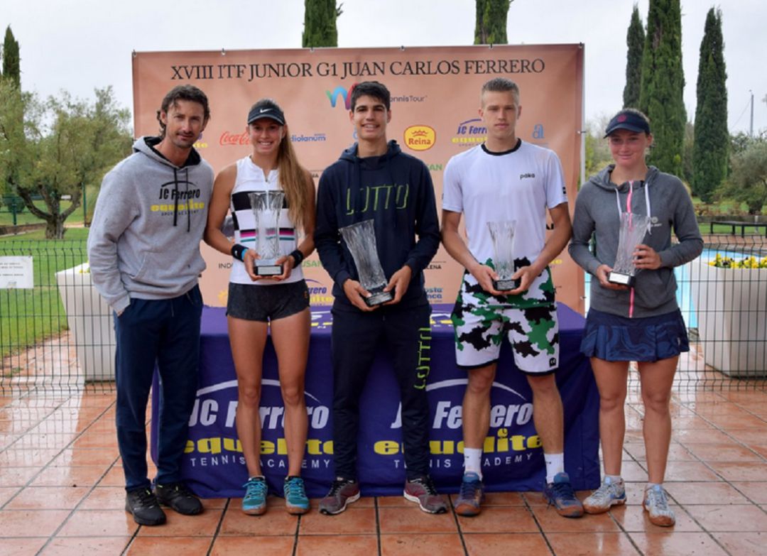 Carlos Alcaraz gana el ITF Junior G1 de Juan Carlos Ferrero Carlos Alcaraz gana el ITF Junior G1 de Juan Carlos Ferrero