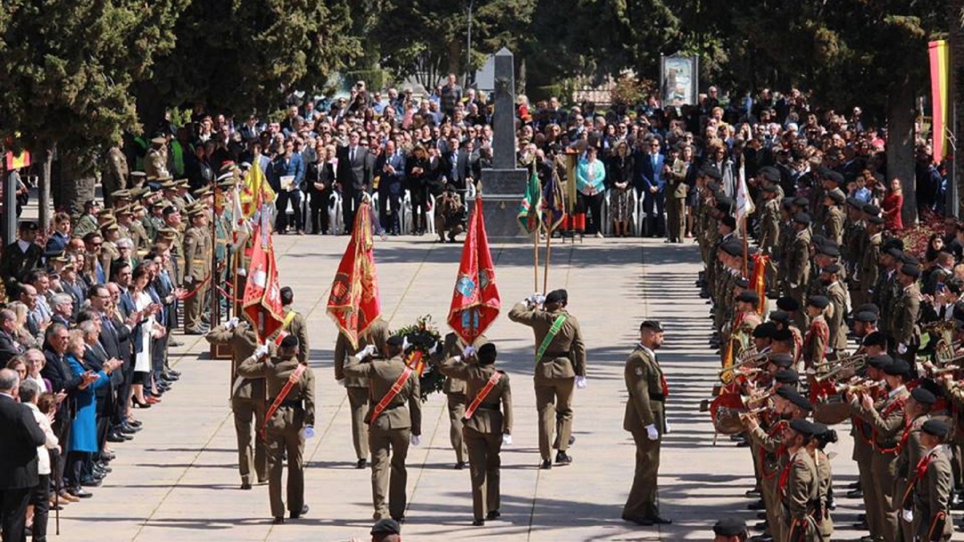 Jura de Bandera para personal Civil en Villacarrillo con una importante afluencia