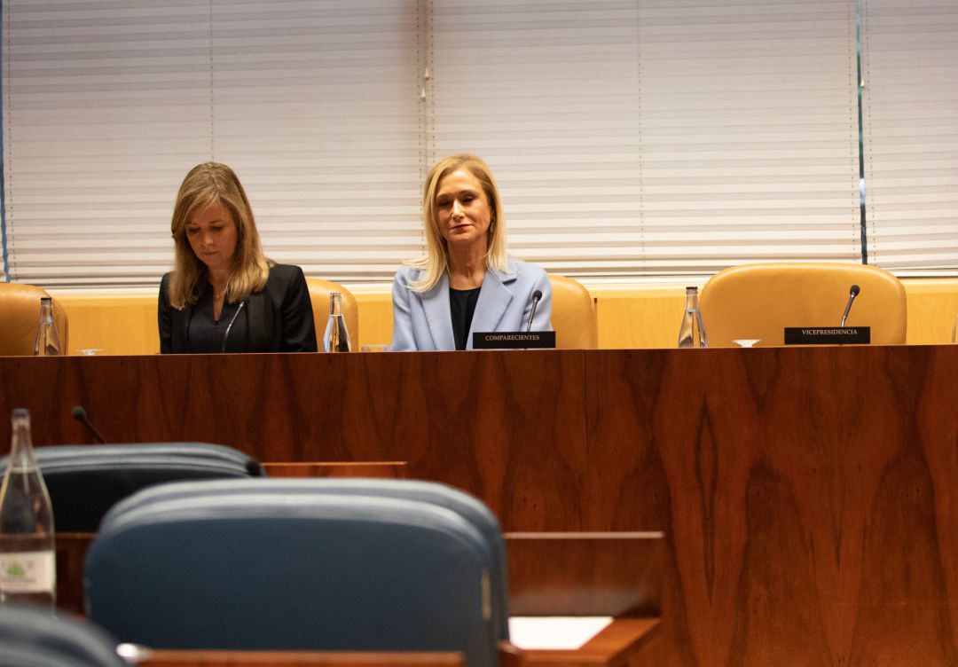Cristina Cifuentes, en la Asamblea de Madrid para ser interrogada por el 'Caso Máster' Cristina Cifuentes, en la Asamblea de Madrid para ser interrogada por el 'Caso Máster'