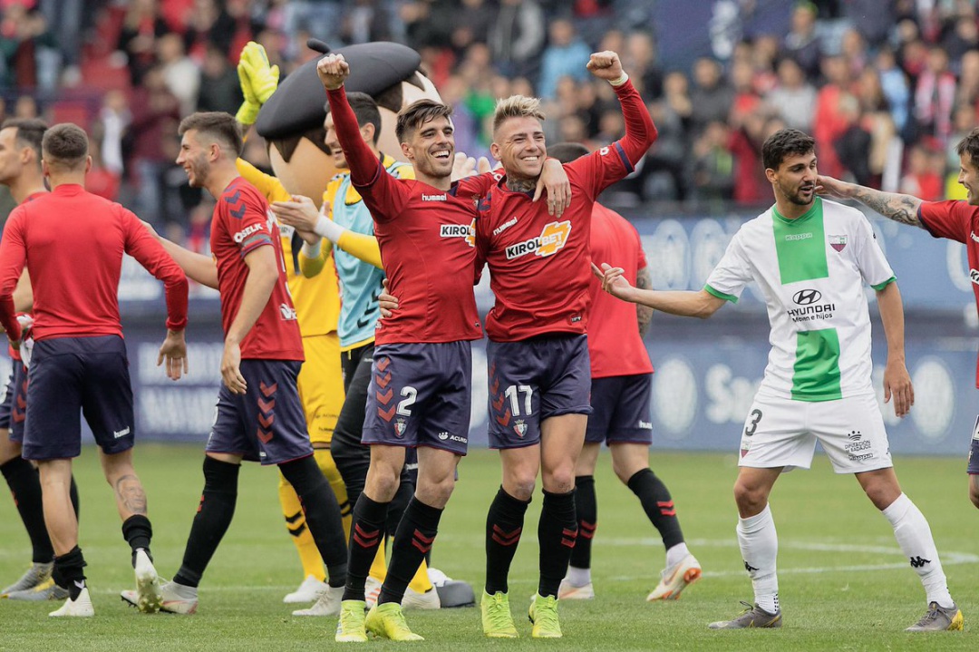 Osasuna da un tirón Osasuna da un tirón