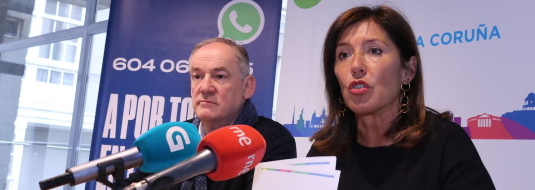 Beatriz Mato en rueda de prensa Beatriz Mato en rueda de prensa