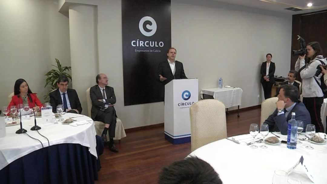 El economista Daniel Lacalle durante la conferencia en el Círculo de Empresario El economista Daniel Lacalle durante la conferencia en el Círculo de Empresario
