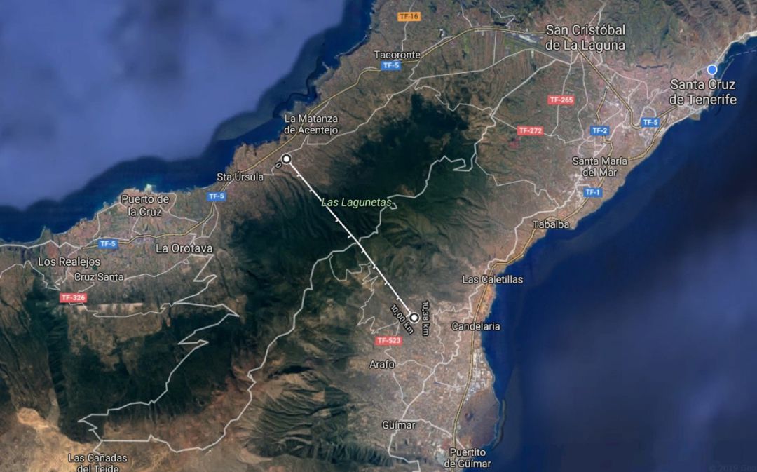 Un túnel entre La Victoria y Güímar, idea que el Cabildo está dispuesto a estudiar Un túnel entre La Victoria y Güímar, idea que el Cabildo está dispuesto a estudiar
