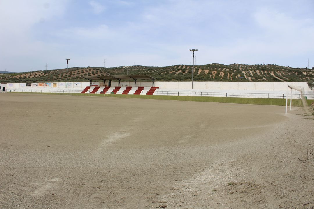 Aspecto actual del campo de fútbol Aspecto actual del campo de fútbol