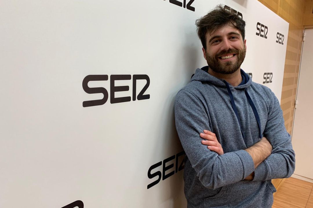 El investigador Pablo Rodríguez Ros en los estudios de Radio Murcia El investigador Pablo Rodríguez Ros en los estudios de Radio Murcia