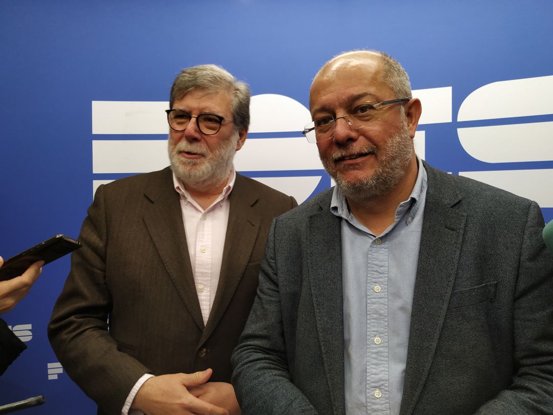 Santiago Aparicio y Francisco Igea Santiago Aparicio y Francisco Igea