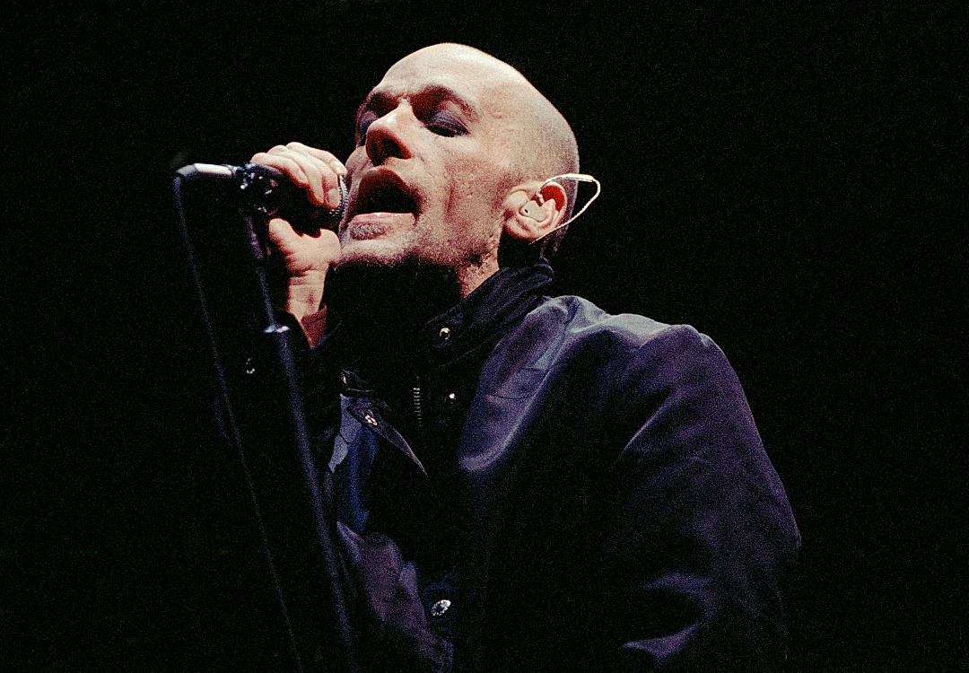 Michael Stipe, cantante de REM, durante un concierto de la banda en 1995 Michael Stipe, cantante de REM, durante un concierto de la banda en 1995